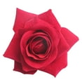 thumbnail image 2 of 2x 10 Pieces Artificial Flowers Velvet Rose Heads Set Wedding Decoration Rose Crafts, 2 of 9