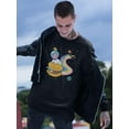 thumbnail image 2 of Kitten With A Burger T-Shirt Men -Smartprints Designs, Male Medium, 2 of 4