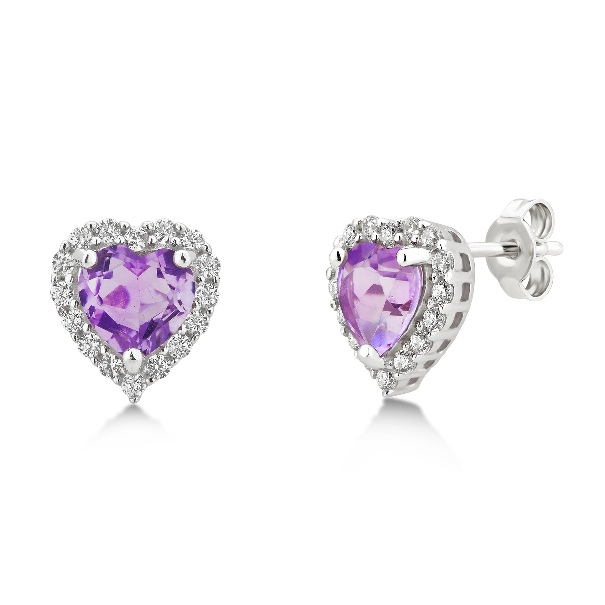 Arista 1/2 Carat T.W. Cubic Zirconia Women's Pendant & Earring Set in Sterling Silver, 18"