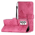 thumbnail image 1 of Compatible with Samsung Galaxy A23 5G/ 4G Embossed Butterfly Case with Wallet and Kickstand Cover, 1 of 5
