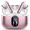 Deep pink gold, variant on Wireless Earbuds, Bluetooth 5.4 Headphones Bass Stereo, Ear Buds with Noise Cancelling Mic, LED Display in Ear Earphones Clear Calls, IP7 Waterproof Bluetooth Earbuds for Phones/Sports/Laptop, Black