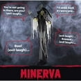 thumbnail image 2 of Haunted Hill Farm HHWITCH-16FLSA Sorcière Animatronique Taille Réelle, Décoration Intérieure/extérieure d'Halloween, Multi, 2 of 5
