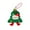 E, variant on PEIBang Christmas Tree Plush Ornaments,Small Plush Christmas Hanging Ornaments,Soft Stuffed Animal Toys for Xmas Tree Hanging Decorations