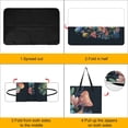 thumbnail image 4 of Cute Witch Frog Outdoor Picnic Blanket, Foldable Waterproof Beach Mat, Portable Beach Blanket for Beach Camping, Hiking, Family Concerts, 4 of 8