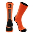thumbnail image 2 of Orange/Black Player Id Crew Number Socks (#35, Small), 2 of 2