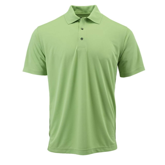 Saratoga Performance Mini Mesh Polo, 3XL, Kiwi