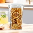 thumbnail image 2 of Vacuum Container,Vacuum Sealed Food Containers,Portable Food Saver in Coffee Canister - Salad Saver Containers, Organizer Containers for Refrigerator, Storamie,White, 2 of 9