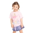 thumbnail image 2 of Care Bears Toddler Girls Graphic Crewneck Tee with Short Sleeves, Sizes 12M-5T, 2 of 6