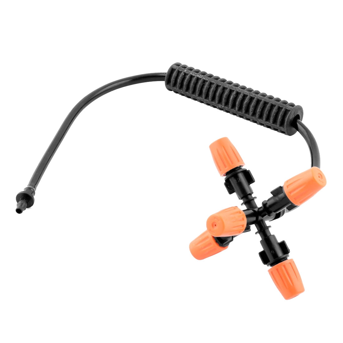 Lawn Irrigation Adjustable Misting Fog Sprinkler Nozzle Tube Spray Set by Unique-Bargains