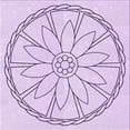 thumbnail image 1 of Ahgly Company Machine Washable Indoor Square Transitional Orchid Purple Area Rugs, 8' Square, 1 of 7