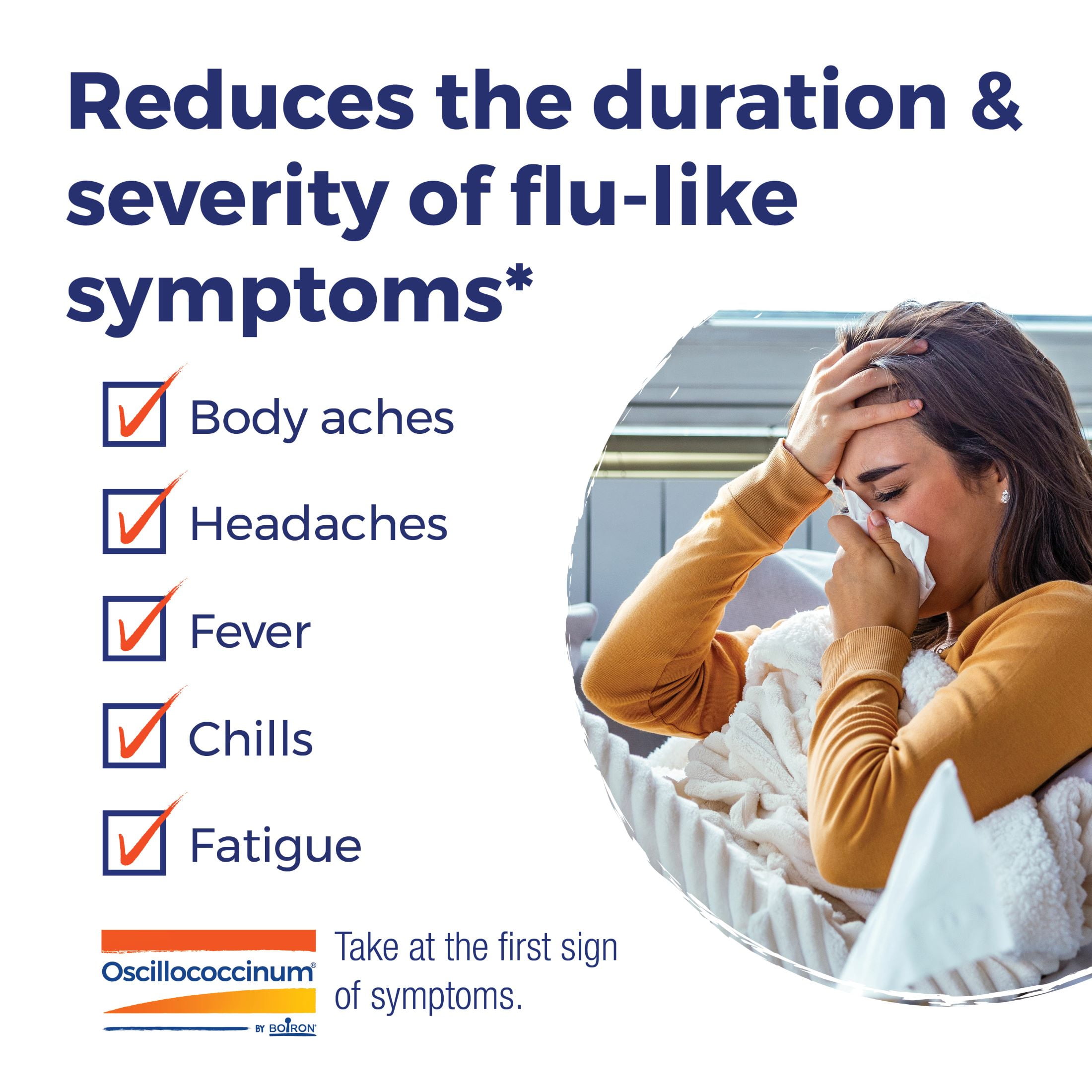 Boiron Oscillococcinum Homeopathic Medicine for Flu-like Symptoms, 24 Count