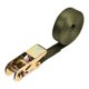 thumbnail image 1 of Correa de Amarre Uxcell 3.5M x 25mm con Hebilla de Trinquete hasta 800kg Verde Militar, 1 of 5