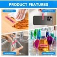 thumbnail image 4 of FZC-5PK Compatible with Dymo LetraTag Refills 91333 Plastic Red Label Tape Cartridge for DYMO LT-100H, LT-100T, LT-110T, QX 50 Label Maker, 1/2 Inch(12m) x 13Feet(4m), 4 of 4