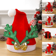 thumbnail image 7 of DOPI For Party Holiday Xmas Christmas Unisex Hat Hat For Adults Hat Santa Supplies Baseball Caps AOne size, 7 of 7