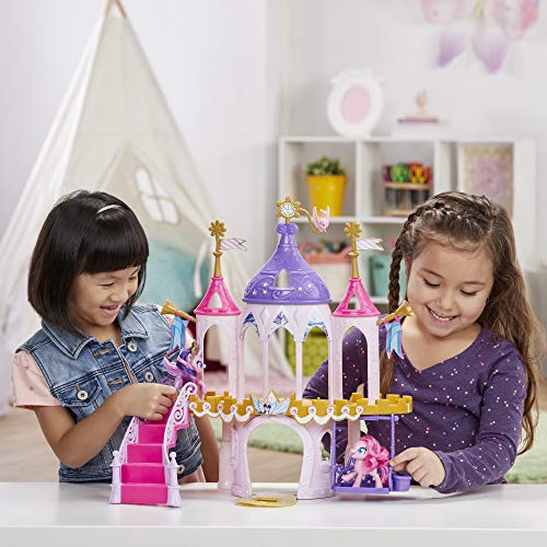 My Little Pony Canterlot Castle Playset - Includes Twilight Sparkle & Starbeam Twinkle, Tea Party Set