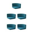 thumbnail image 1 of kurtrusly Trilateral Chair Covers Wide Application And Strong Elastic Chair Protection Made Easy Polyester Cover Chairs Decoration Bluestone blue 5Set, 1 of 6