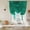 Green, variant on Black Marble Balloon Curtains for Windows, Bedroom Curtains 54 Inch Length, Vintage Abstract Grey Fluid Aesthetic Tie Up Curtains Panels Thermal Insulated Bathroom Curtains Window 42"x54"