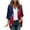 Red, variant on Holiday Cardigans for Women 4th of July American Flag Print Chiffon Cardigan 3/4 Sleeve Open Front Kimonos Sun Protection Casual Beach Coverups Blue L