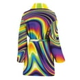 thumbnail image 2 of Psychedelic Design Bathrobe Women, 2 of 3