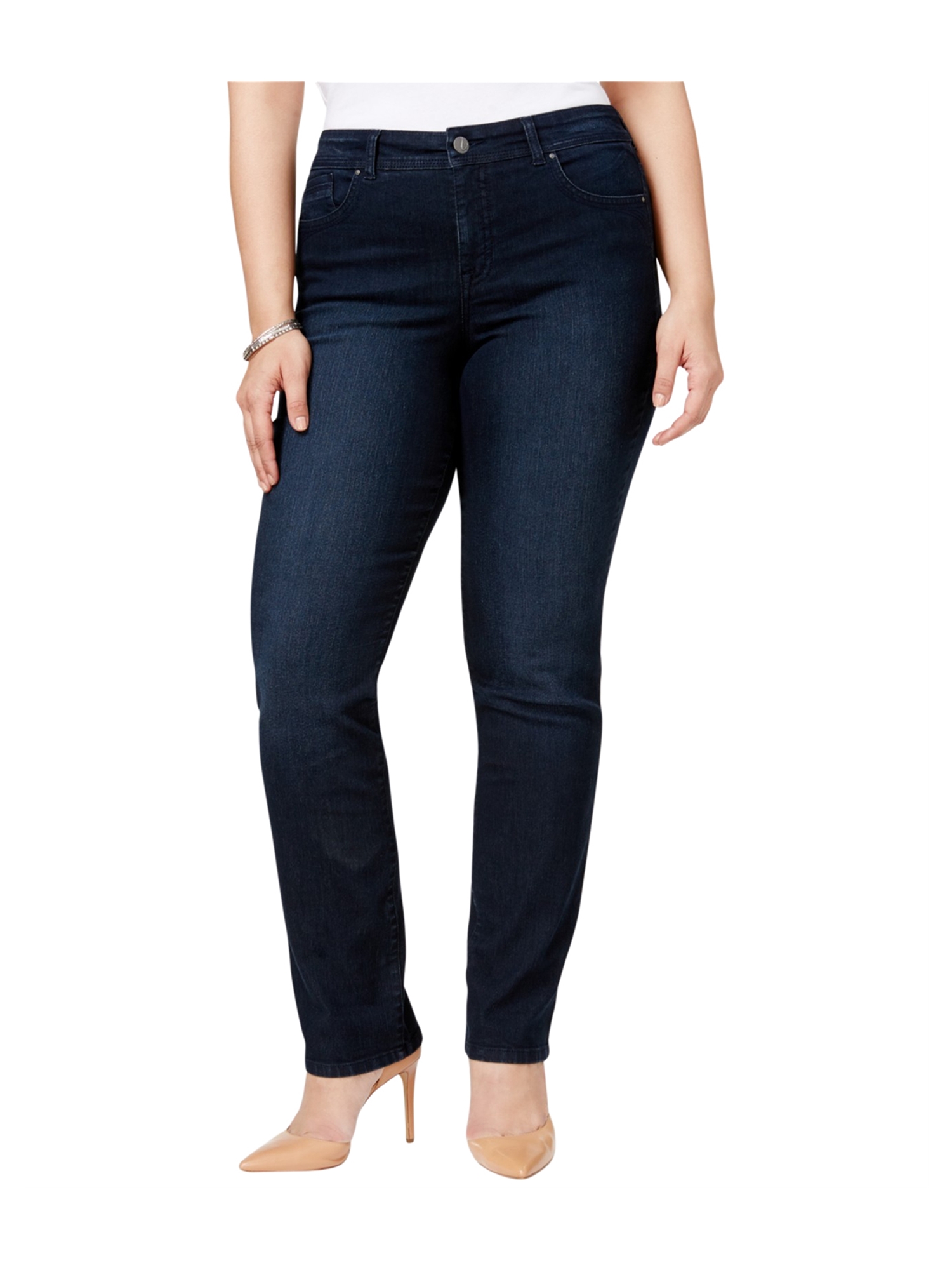 Straight Leg Jeans caneel 18W/33 