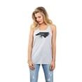 thumbnail image 2 of Thread Tank Home Roots State North Carolina NC Women's Sleeveless Flowy Racerback Tank Top Sport Grey Large, 2 of 5