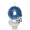 thumbnail image 2 of Soccer Number Birthday Candles, LED Light Up Cake Topper for, Battery Operated Reusable Happy Birthday Candle for Football Theme Party Decor 4 inch 9, 2 of 8