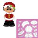 thumbnail image 1 of Nuevos troqueles de corte navideños para abuelos, sombrero de acebo, anciana, hombre, Papá Noel, plantilla de estampado de Metal para álbum de recortes, tarjeta de regalo artesanal, 1 of 3