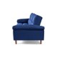 thumbnail image 5 of Sofá Cama Makora Modelo Gabbana de Lino Azul, 5 of 8