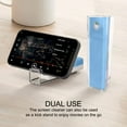 thumbnail image 2 of 3 KLIOMAX 3 in 1 Reusable Fingerprint Proof Screen Mist Spray Cleaner with Microfiber and Phone Stand for Phones, Tablets, Laptops, & Car Screens (Blue), 2 of 7