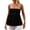 Black, variant on Women's Tank Top Camisole Fashion Tube Top Corset Style Cropped Bustier Shirt Bodycon Waist Cincher Solid Color Summer,Brown