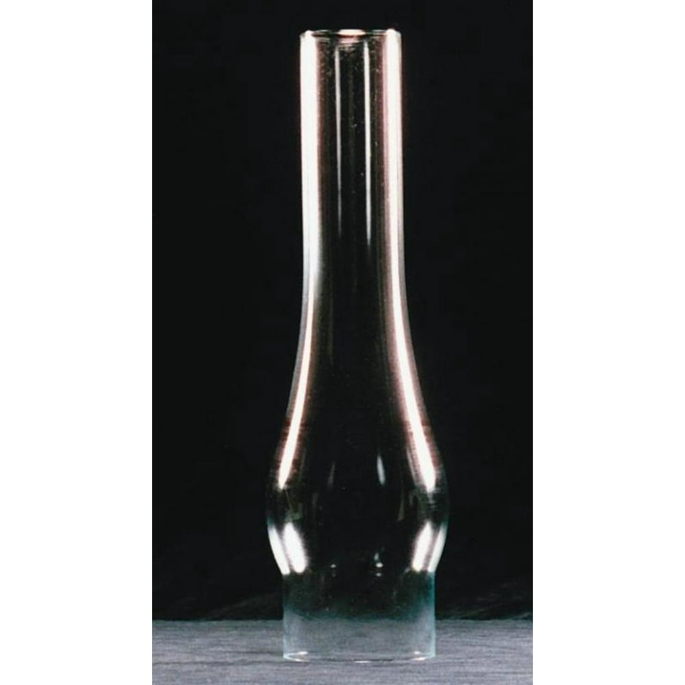 Frosted Oil Lamp Chimney 2 7/8 x 12