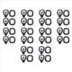 thumbnail image 1 of 20 Piezas de Luz Recargable USB para Gorro LED, Gorro Luz de Cabeza Reemplazable Luz de Sombrero DIY para Hombres y Mujeres, 1 of 5