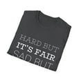 thumbnail image 4 of Motivational Fair Men Women True Novelty Graphic TShirt, 4 of 4