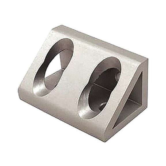 Fath InsdeCrnrBrckt,Alum,Slvr,1-1/2x2-63/64in 093WD8384N08