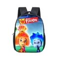 thumbnail image 1 of Mochila Fixies para niños y estudiantes de escuela, poliéster, color negro, 1 of 3