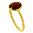 thumbnail image 5 of 18K Gold Over Brass Hessonite Garnet - Madagascar Ring s.7 Jewelry RM-1753 TGR1026_A_7, 5 of 6
