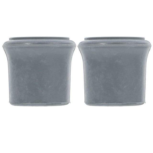 2 Pcs Pieds de Remplacement pour Chaise de Douche Siège de Bain, Coussinets en Caoutchouc pour Toilettes, Embouts de Pieds de Chaise, Embouts de Bâton de Randonnée Pièces de Rechange pour Béquilles