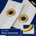 thumbnail image 3 of G128 10 Pack: Solid Blue Color Flag | 4x6 Ft | LiteWeave Pro Series Printed 150D Polyester | Indoor/Outdoor, Vibrant Colors, Brass Grommets, 3 of 7