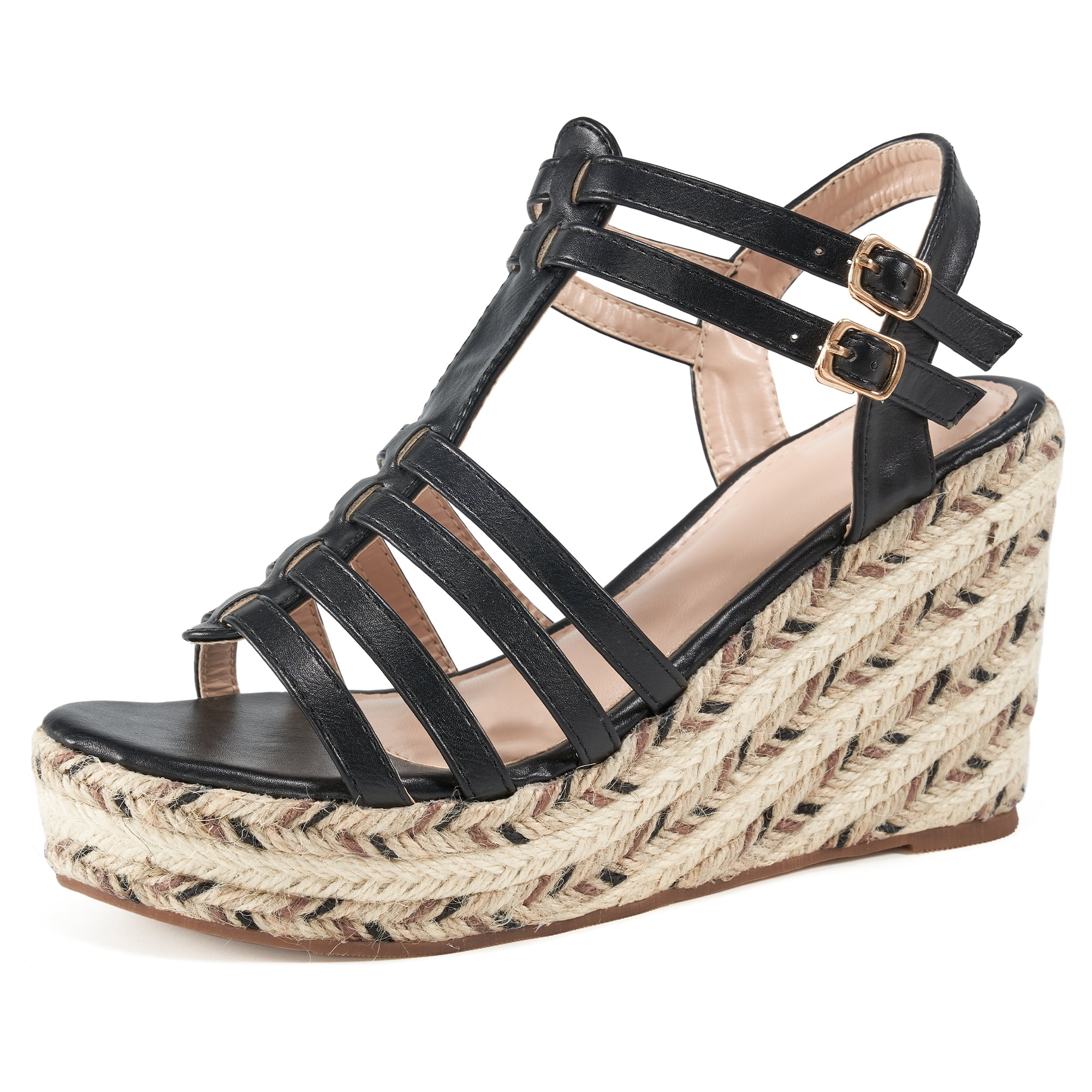Stylish Waterproof Wedge Heel Sandals with Open Toe Kuwait Ubuy