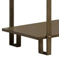 thumbnail image 4 of Furniture of America Ganlo 1-Shelf Console Table, Dark Oak, 4 of 5