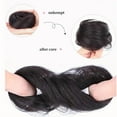 thumbnail image 3 of Nvzi Straight Hair Bun Hair Piece - 1 Piece, 10CM*10CM Size, golden brown Heat-Resistant High-Temperature Fiber, Realistic Texture, Wig Accessory in Category, 3 of 3