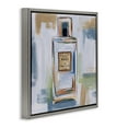 thumbnail image 4 of Stupell Industries Cosmetics Bottle Brush Strokes Fashion Painting Gray Floater Framed Canvas Art Print Wall Art, 18 x 18, 4 of 10