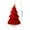 Red, variant on 3 PCS Christmas Candle Aromatherapy Candle Gift Set Christmas Tree Shaped Candle, Festive Scented Wax Candles for Holiday Table Centerpiece Home Decor Desktop Mantel Decorations 3.5 Inch