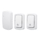 thumbnail image 2 of Self Powered Doorbell Set 2 Transmitter Long Range 38 Ringtones Battery Free for Home Villa AC 100V?230V Plug, 2 of 5