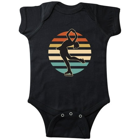 

Inktastic Ice Skating Ice Dancing Gift Baby Girl Bodysuit