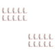 thumbnail image 2 of Injueey 10 piezas de parches de alfabeto con apliques térmicos de flores para ropa Type10 NO10, 2 of 6