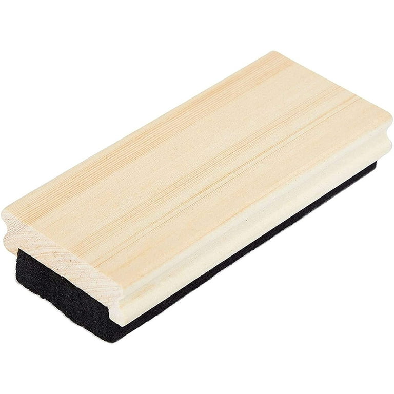 1Pack Chalkboard Erasers Premium Wool Felt Eraser Dustless Wood
