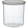 thumbnail image 3 of Carlisle FoodService Products Classic Récipient de Rangement Rond avec Couvercle pour Cuisine, Restaurants, Maison, Plastique, 2,7 Pintes, Transparent, 3 of 4