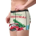 thumbnail image 4 of Junzan Merry Christmas 1 Mens Underwear Boxer Briefs For Men’s - Xx-Large, 4 of 9