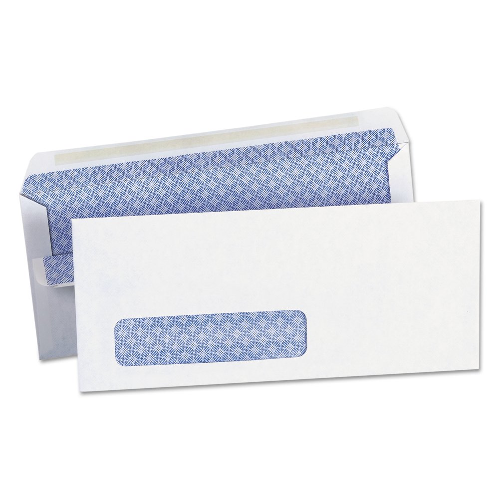 Universal SelfSeal Business Envelope, 10, Cheese Blade Flap, Self